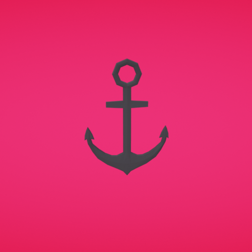 Anchor 3D model preview