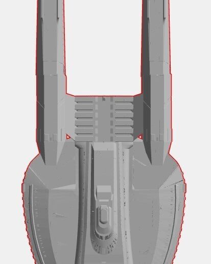 ⭐ USS Tenacious - star trek federation star ship・ STL File for 3D ...