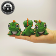 Flexi-Tiny-Iguana,-P6.png Flexi Tiny Iguana, bewegliche Zappelfigur, inklusive Schlüsselanhänger, inklusive 3mf