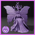 QueenInThroneCover.png Fairy/Fey Queen + Oaken Throne