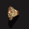 Screenshot-2021-01-20-121454.jpg Eingeborener Schädel Ring 3D-Druck Modell