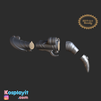 1 ay Ready Kosplayit Og RotoT ay Miss Fortune Candy Cane Gun 3D Model League of Legends