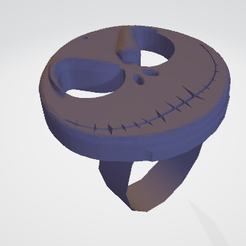 Image-2.png 3d model Jack Skellington ring