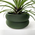 misprint-8373.jpg The Avex Planter Pot with Drainage | Tray & Stand Included | Modern and Unique Home Decor for Plants and Succulents  | STL File