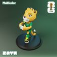 Zayu_Po_A14.jpg World Cup 2026 Mascots Pack with flags : Zayu : Clutch : Maple : Multicolor