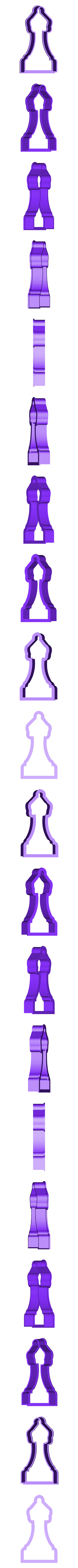 cookie (2).stl Chess Cookie cutter set