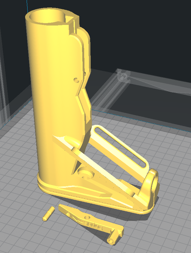 Stl File Extra Mag Buttstock・model To Download And 3d Print・cults 5572