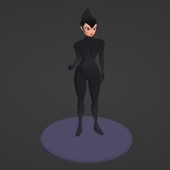 3DPrintable_Render_01.jpg Аши (Самурай Джек)