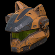 angled-with-attachments.png Cavallino helmet with attachments 3d print file