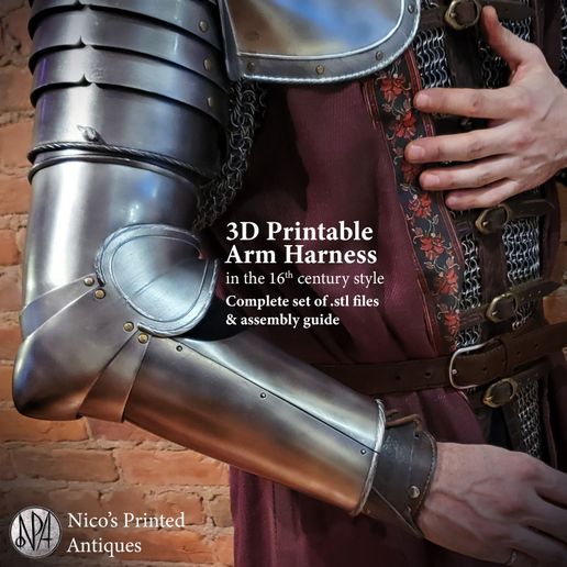 Main_01.jpg 16th Century Plate Vambrances (Arm Harness)