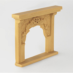 2_FI3WI43U1W.png Free STL file Victorian Fireplace・3D print design to download