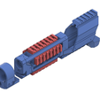mk23_rail_mount1 v23aa.png MK 23 SOCOM Tokyo Marui long inner barrel handguard 3D print model