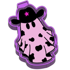 img.png Archivo 3D Boo Haw Halloween Cowboy Ghost Freshie STL Mold Housing・Objeto para impresora 3D para descargar