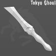 Juuzou-Suzuya-Knife-Tokyo-Ghoul-3d-model.jpg Juuzou Suzuya Knife from Tokyo Ghoul for cosplay 3d print model
