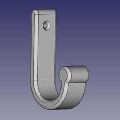 2.jpeg Free STL file Classic coat rack・3D printable object to download