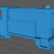 Hudswell-diesel-body.png Hudswell Style diesel loco body for Kato/Peco England chassis