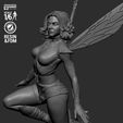 250925-Wicked-The-Wasp-Sculpt-Image-034.jpg WICKED MARVEL THE WASP SCULPTURE : TESTED AND READY FOR 3D PRINTING