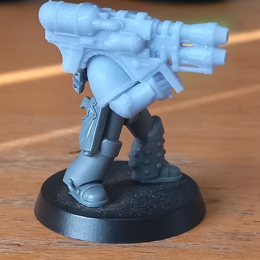 Pistolet à barbeque à épaulement lourd du chevalier de l'espace