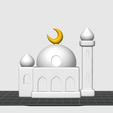 Screenshot-2026-03-12-at-8.39.03 PM.png 🕌Mini Mosque with Crescent Moon Dome – Islamic Architecture 3D Printable Decorative Model