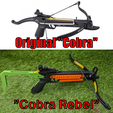 cobra-vs-rebel.png PXB-C "Rebel" Pistol Crossbow Conversion Kit for EK-Archery Cobra