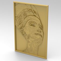 dsd.jpg Free STL file Nefertiti・3D printing design to download