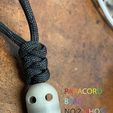 GHOST.jpg PARACORD BEAD NO:2 GHOST