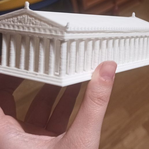 IMG_20210414_162518.jpg STL file The Parthenon of Athens (Athens Parthenon). The great temple of the goddess Athena on the acropolis of Athens (Greece).・3D printing template to download, cmachinll