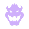 bowserfce.stl Bowser Face Silhouette