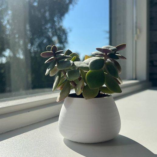 Flowerpot voor 5.5cm flower inlay / Bloempotje