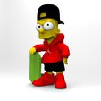 bart-simpson-urban-vibes-foto-8.jpg 🛹 Bart Simpson Urban Vibes - (Full Multipart / 3MF)