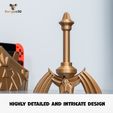 Zelda-Switch-Dock-Gold-Photo-1.jpg Legendary Switch Stand - Print in Place