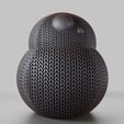 BB8-Figurine-Simplified_000_frente.jpg Фигурка BB8 упрощенная - вязаная текстура Star Wars Display Statue