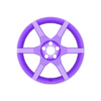 WHEEL TSW EVO R - 2.stl 1/18 wheel tsw evo r - nissan nismo r400 lmgt1 / liberty walk / porsche /subaru sti wrx / bmw / ford/ nissan / gtr / mitsubishi evo / ae86 / mugen / type r / speedline / prodrive / ford / nissan nismo r400 lmgt1