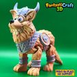 IMG_2343.jpeg FANTASTICRAFT3D - Viking Dog - Flexi FDM 3D Print model