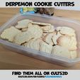 DerpCutters_FindMore.jpg Emporte-pièces Derpemon - Pack 13 Halloween Set 2