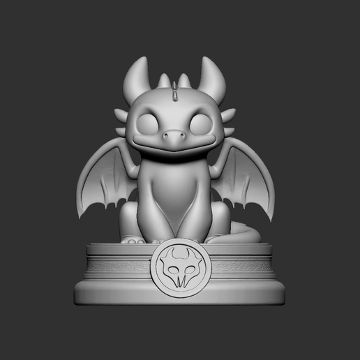 📁 Toothless STL File – How to Train Your Dragon 3D Print Model・ STL ...