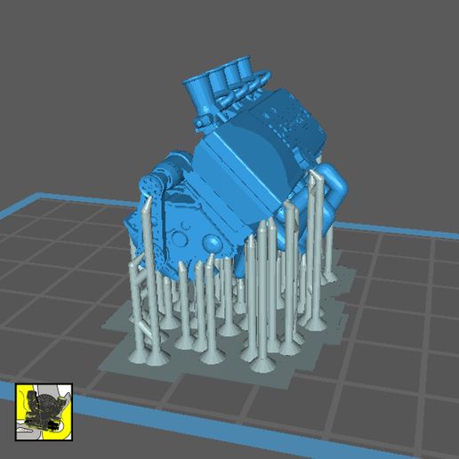 3S_GE_Beams_Engine_with_COVER.jpg 1/24 Scale Engine 3SGE Beams Engine (With Front Cover)