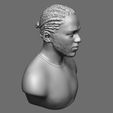 14.jpg Kendrick Lamar Bust 3D print model