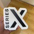 IMG_1980.JPG Fichier STL série xbox x logo・Design imprimable en 3D à télécharger