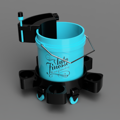 STL file Miniature 5 Gallon Bucket 🪣・3D print design to download・Cults