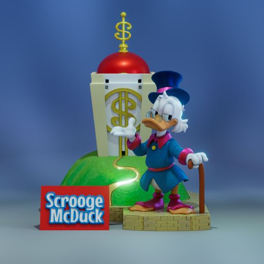 Scrooge Mcduck - Money Bin - Multiparts