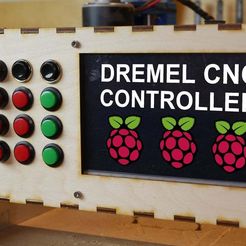 mini.jpg Free DXF file Raspberry Pi Controller For Dremel CNC Case・3D printable design to download, NikodemBartnik