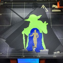 IMG_4598.jpg Бесплатный STL файл Star Wars Collage thingy・3D-печатная модель для скачивания
