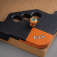 portada-plantilla-radios-madera.png Radius & Chamfer Gauge Set - 15 Interchangeable Templates with Universal Base