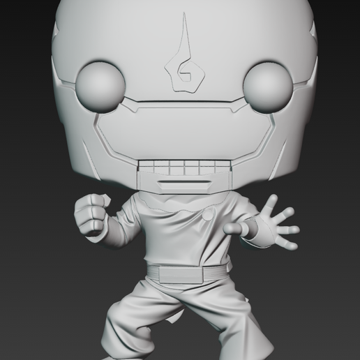 👾 Funko pop - Mechamaru | Mechamaru・ STL File for 3D printing・Cults