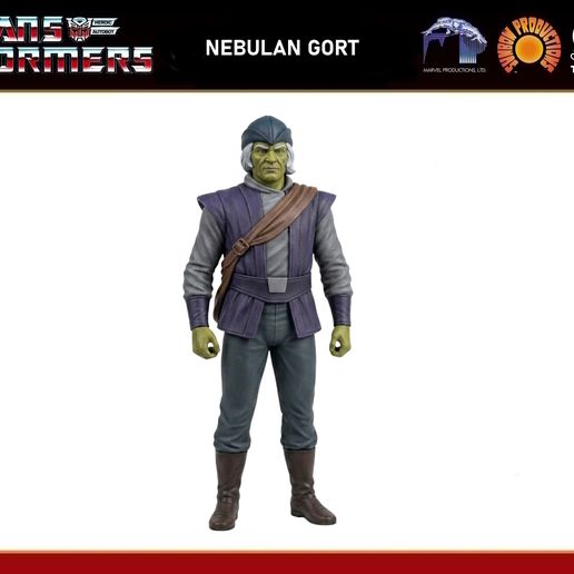 Transformers G1 Nebula Gort / Highbrown