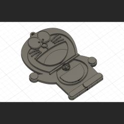 dr.jpg STL file Doraemon Keychain!・3D printing design to download