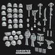 All-Stuff-Supported.jpg Файл 3D Комплект для преобразования SM Library Executive・Модель для печати в 3D скачать