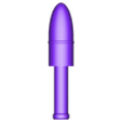 Rocket - Whole FOR RESIN - X0 or X6.stl Grim 251 Transport / Artillery Support