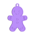 Galleta de jengibre.stl Gingerbread cookie